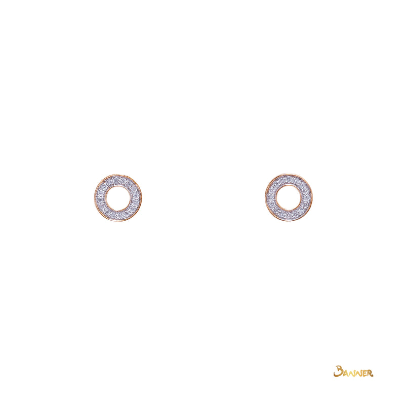 Diamond Circle Earrings (0.22 ct. t.w.)