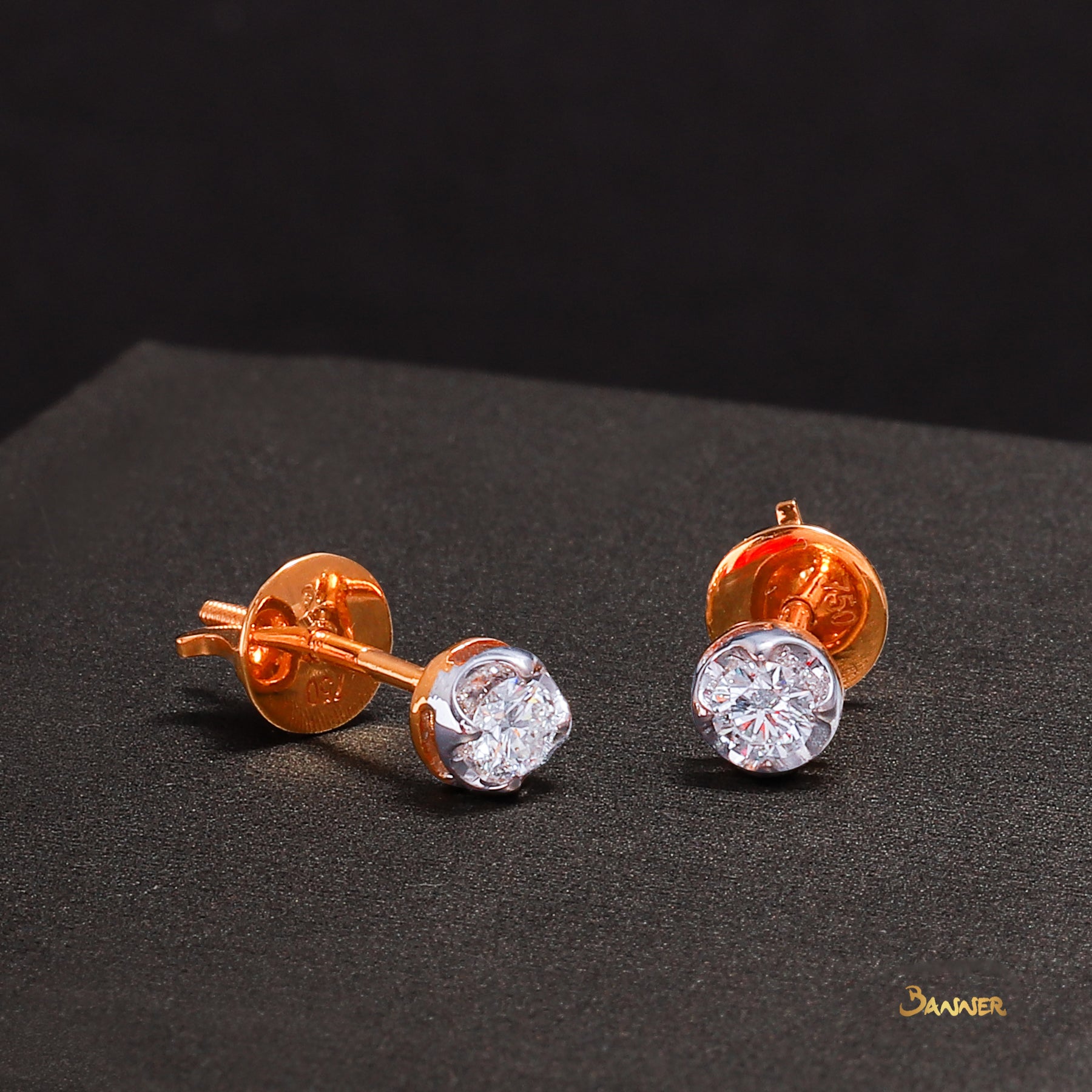 Diamond Stud Earrings