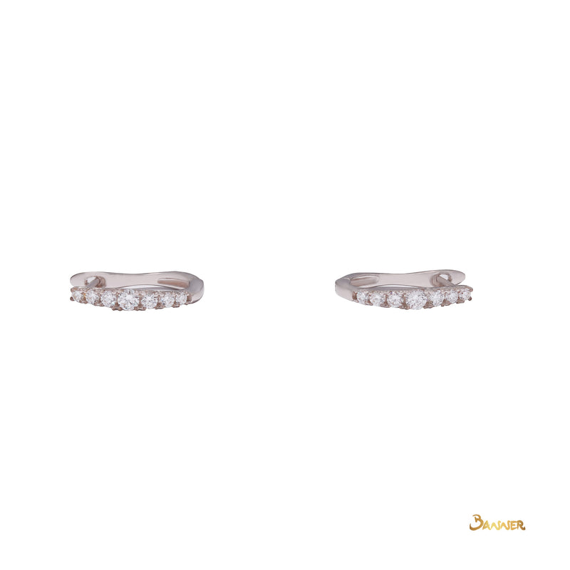 Diamond Huggie Earrings (0.6 cts. t.w.)