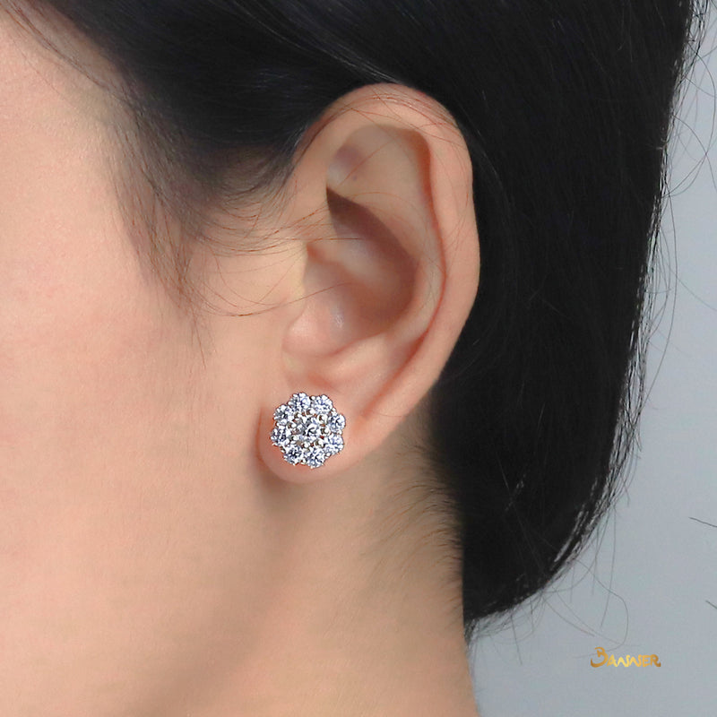 Diamond Chel Earrings