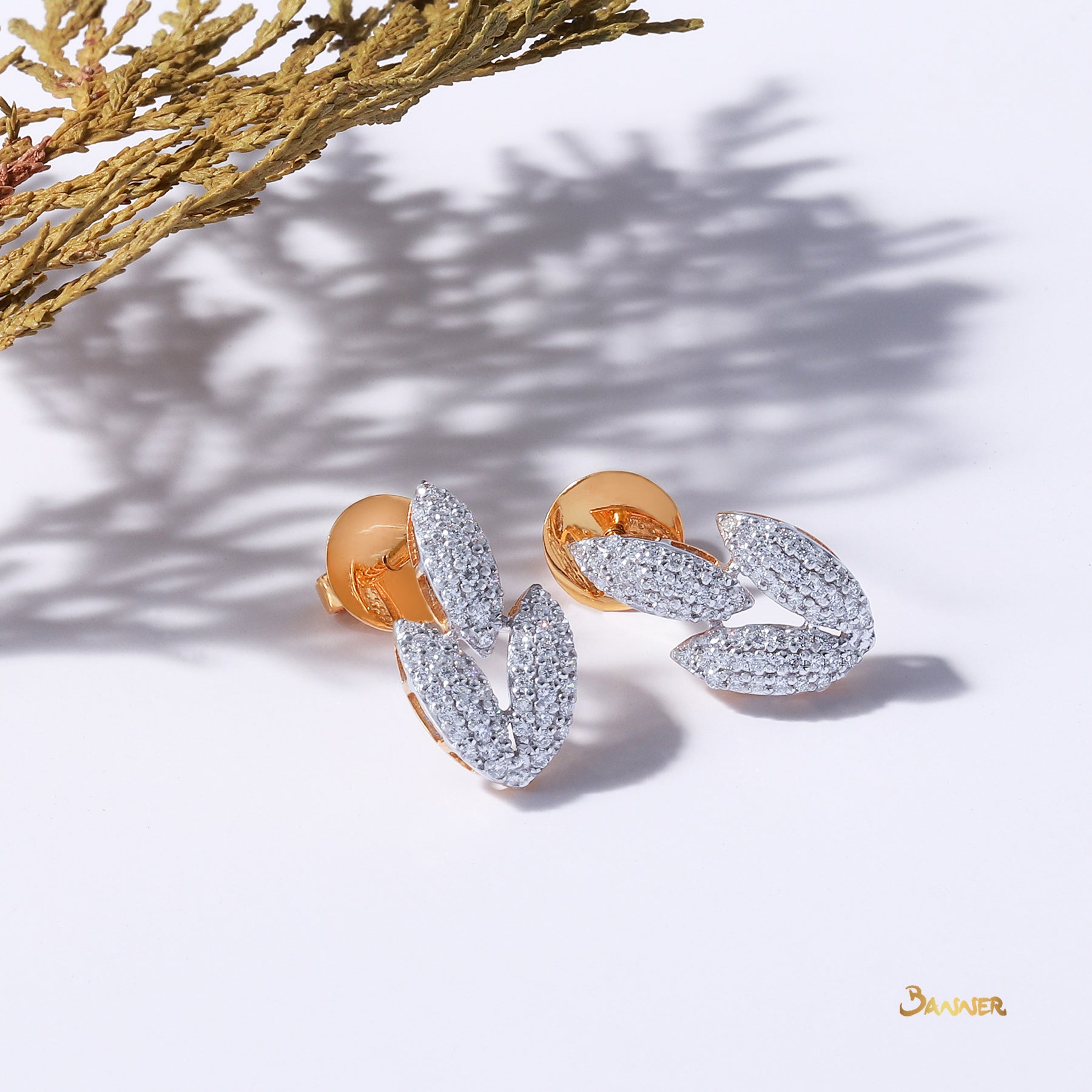 Diamond Grains Earrings (0.56 ct. t.w.)