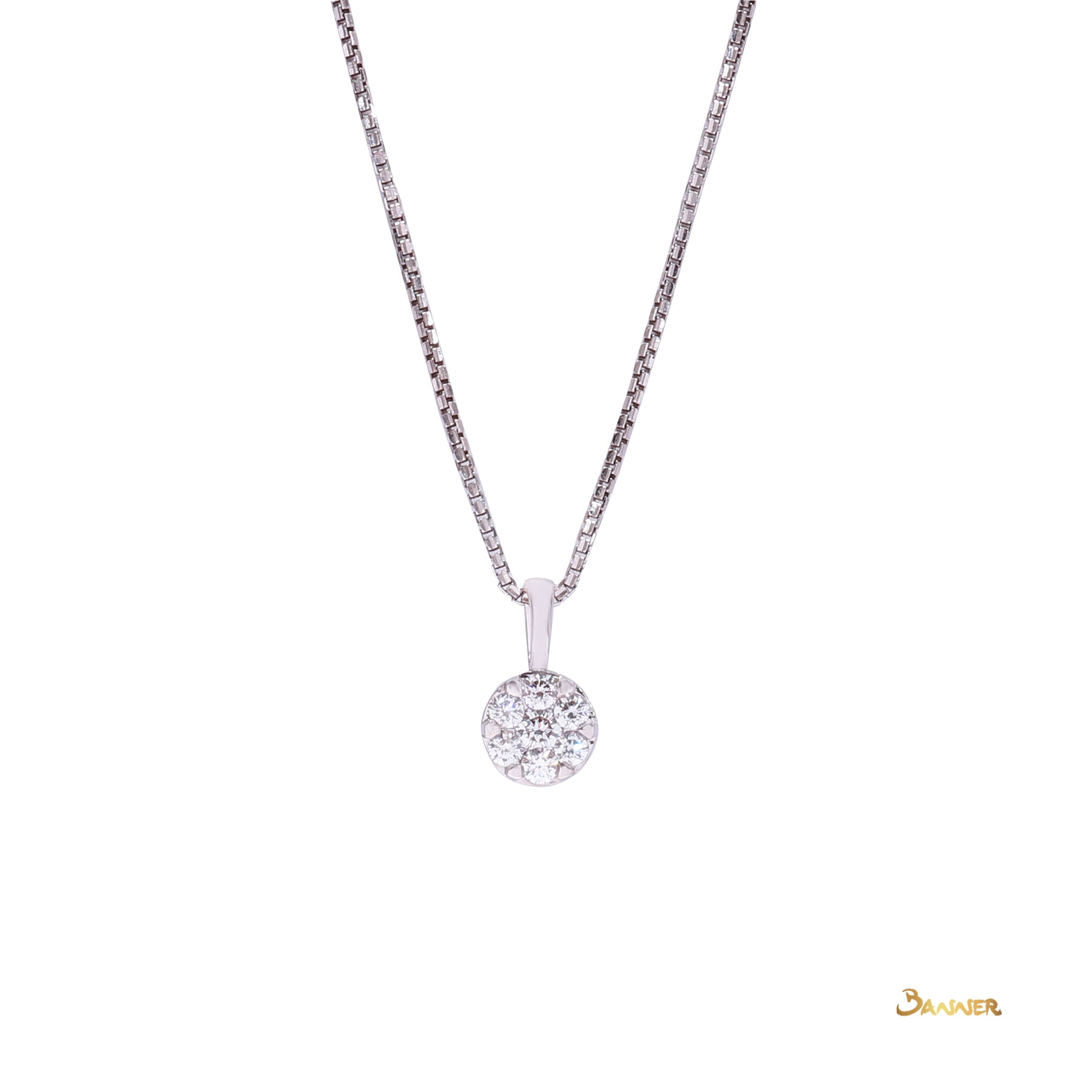 Diamond Invisiable Pendant