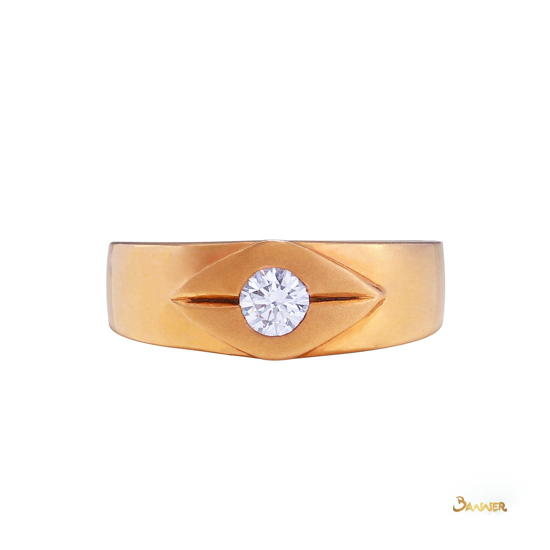 Diamond Flush Setting Ring (0.23 cts. t.w.)