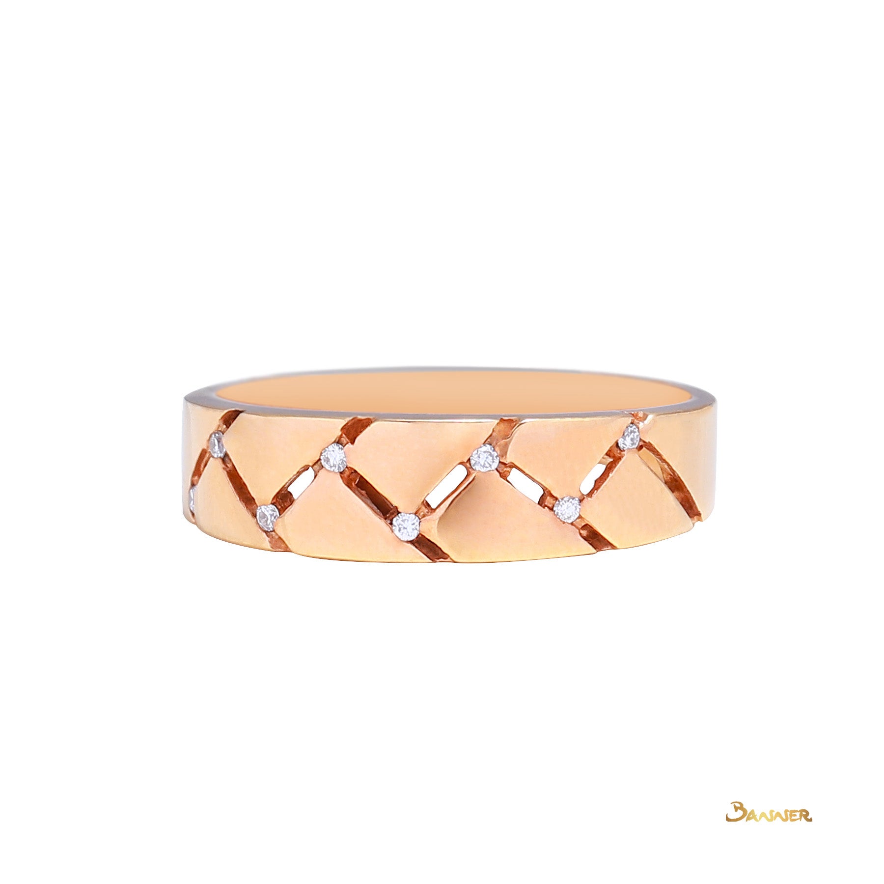 Diamond Rose Gold Ring (0.09 cts. t.w.)