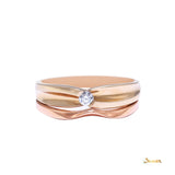 Diamond Ring in Rose Gold (0.1 ct. t.w.)