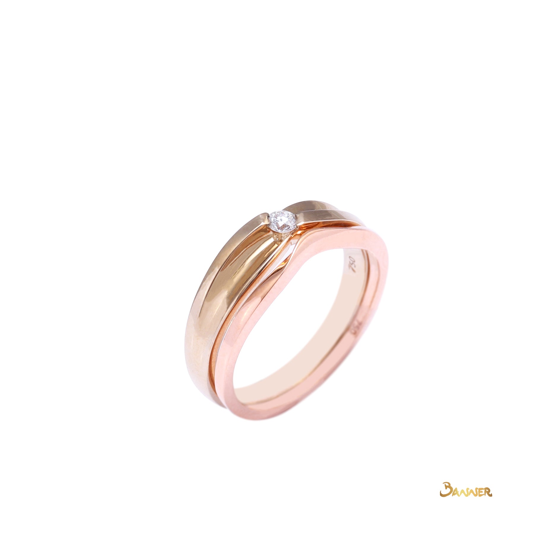 Diamond Ring in Rose Gold (0.1 ct. t.w.)