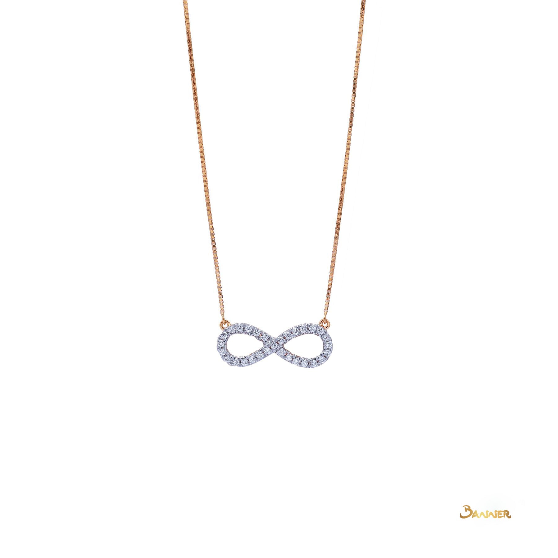 Infinity Diamond Necklace