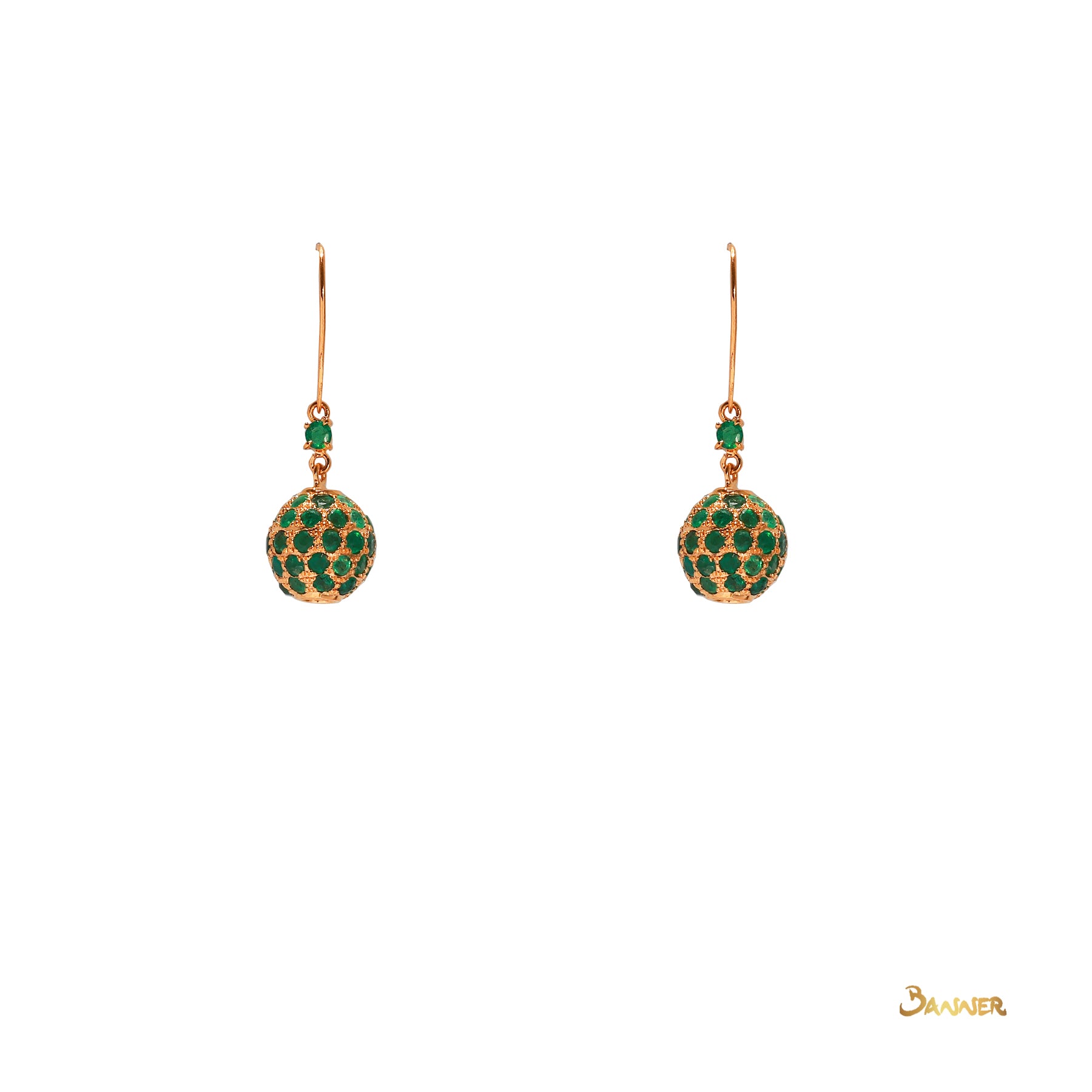 Emerald Baw Lone Earrings