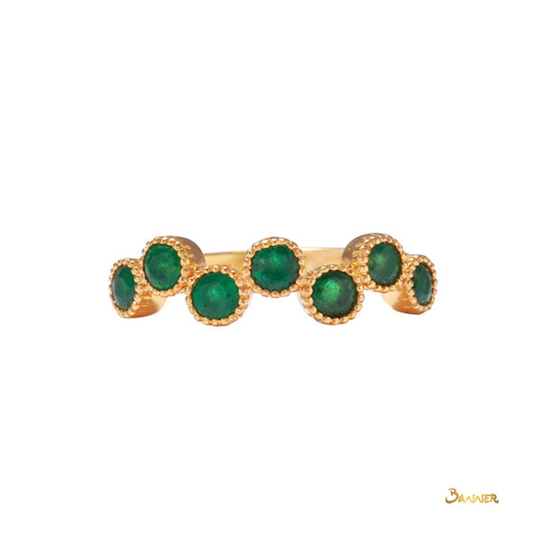 Emerald Rhythm Ring