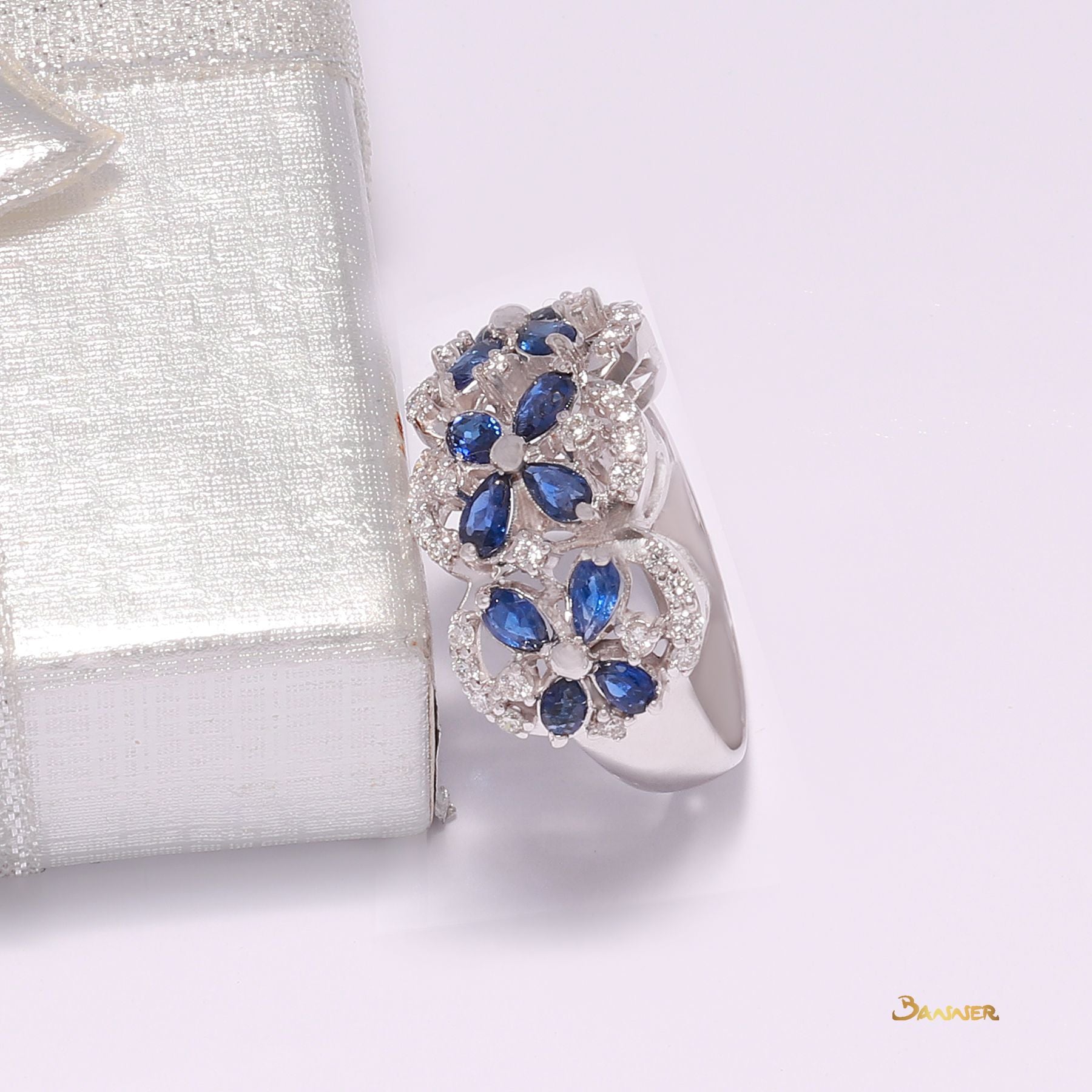 Sapphire and Diamond Ring