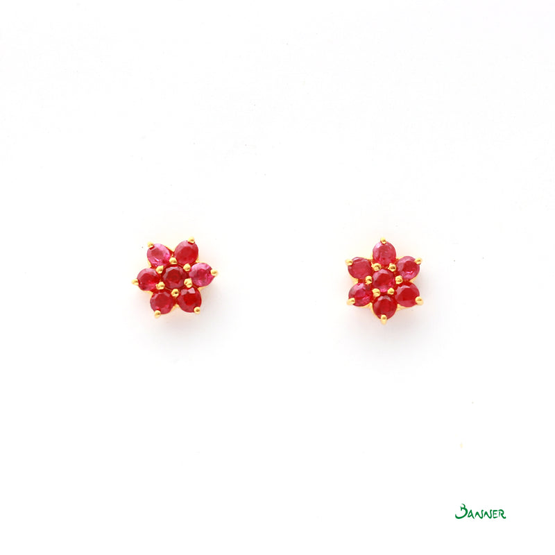 Ruby Chel Earrings