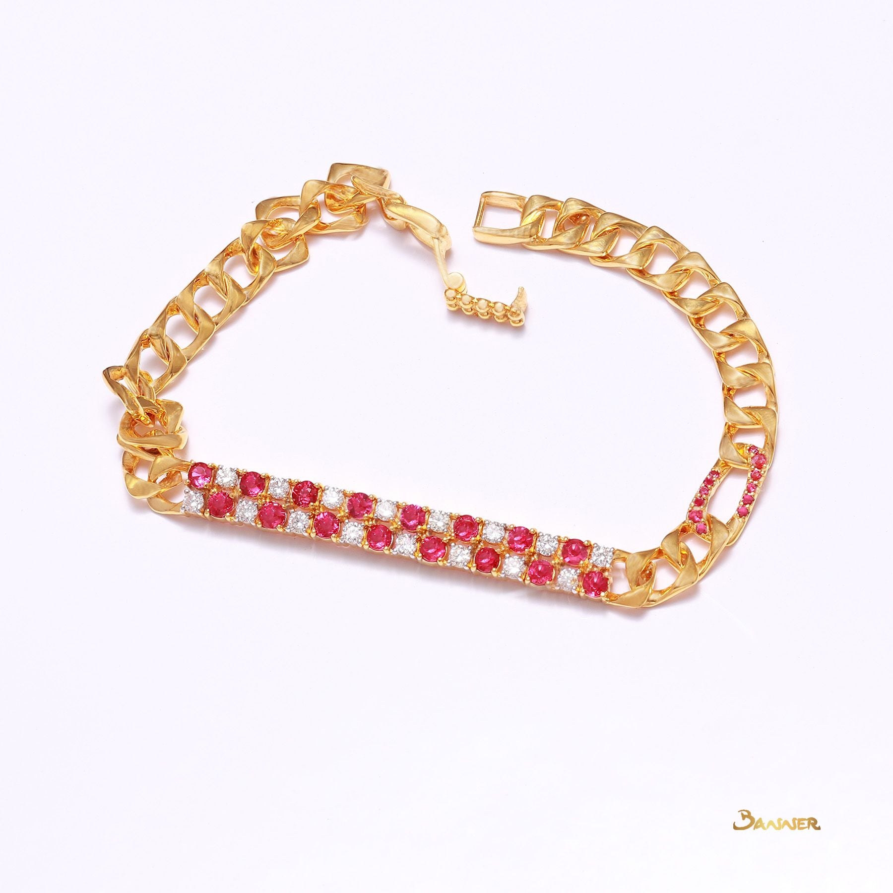 Ruby and Diamond Bracelet