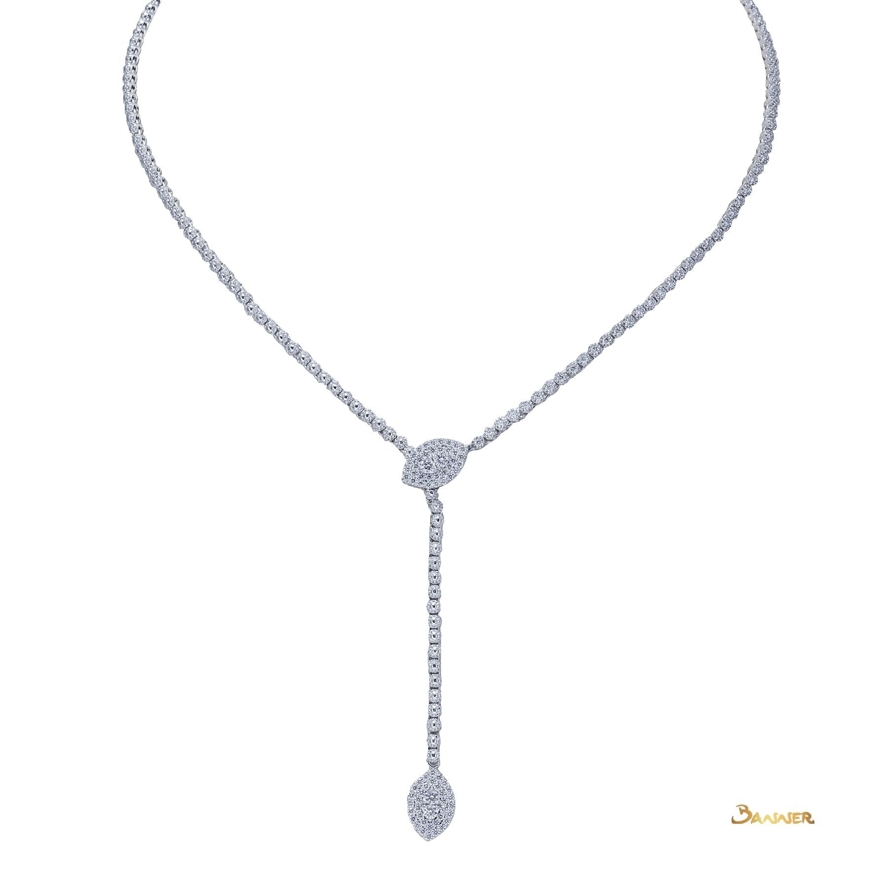 Diamond Myat Lone Tennis Necklace (1.46 ct. t.w.)