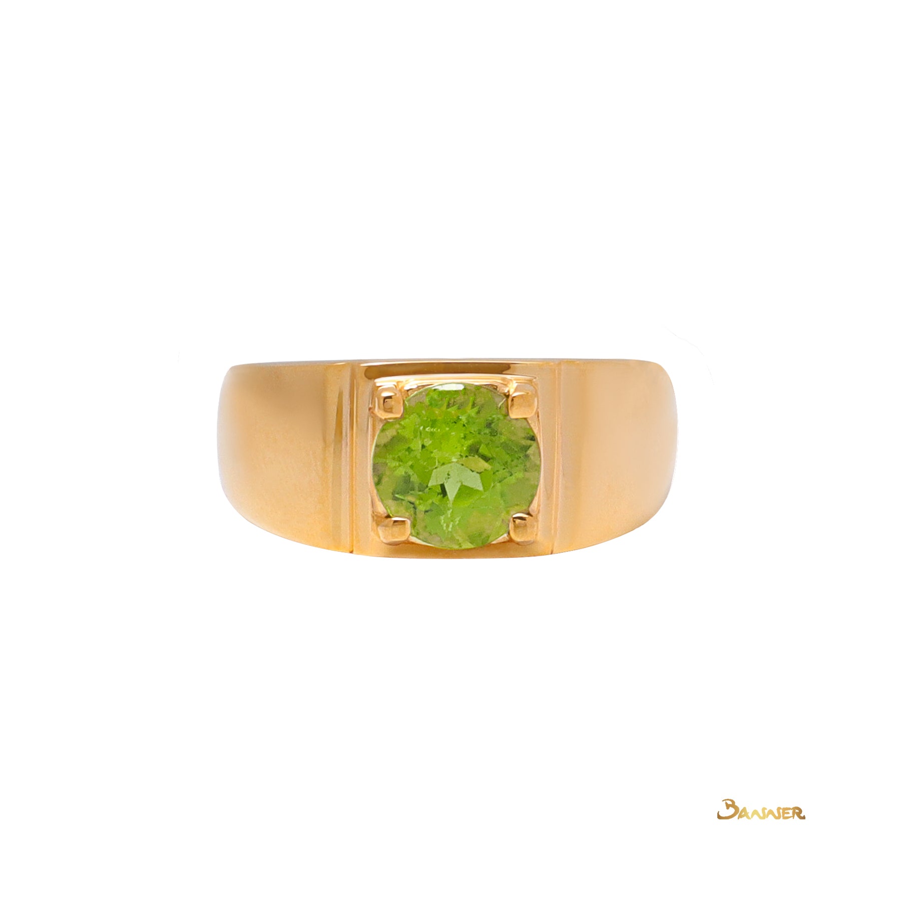 Peridot Men's Ring