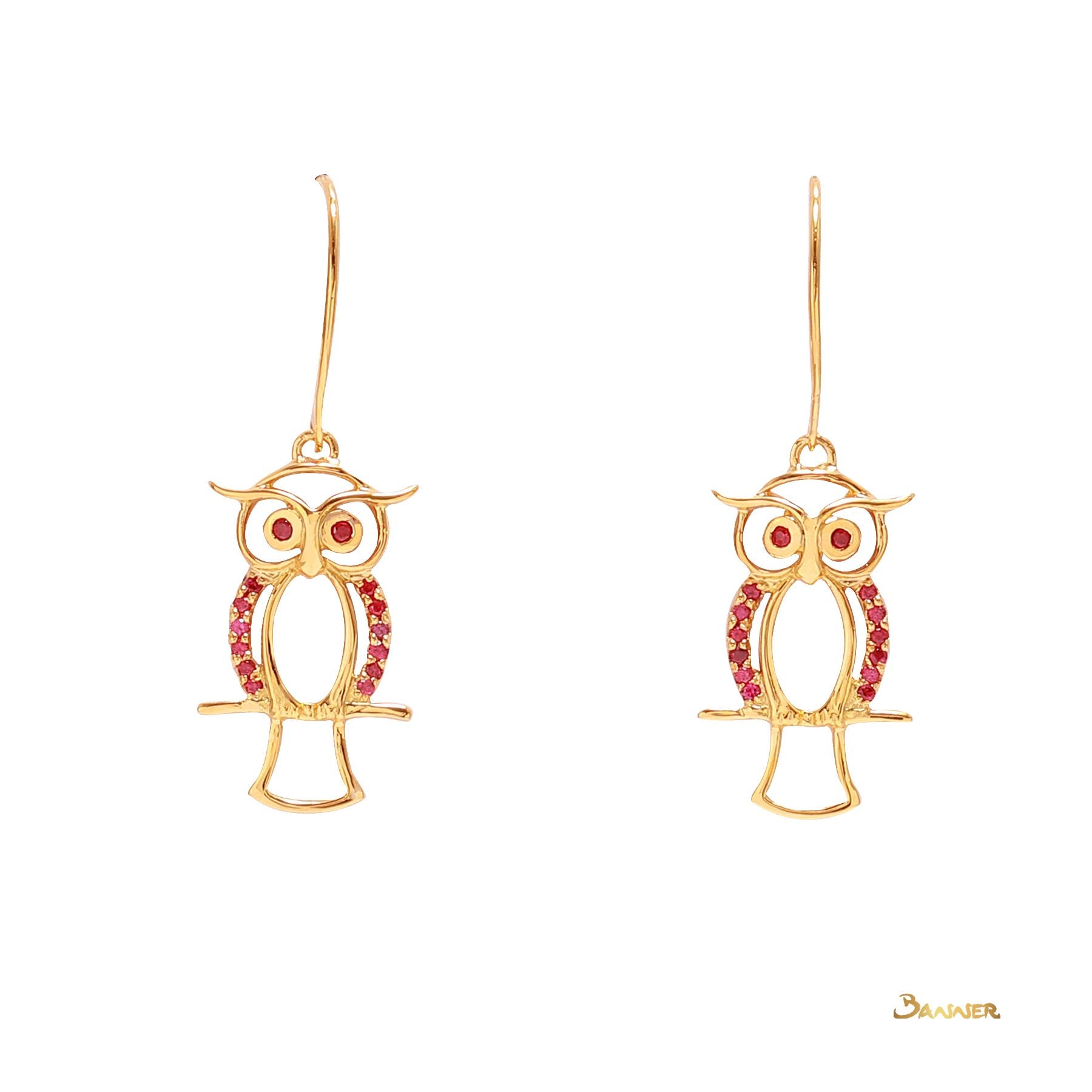 Ruby Zee-Kwat Earrings