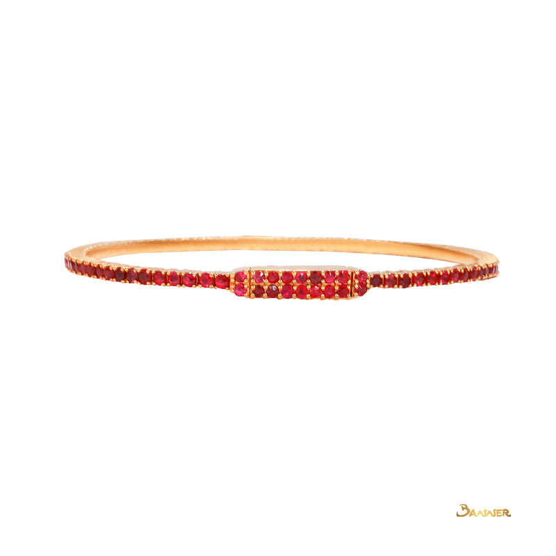 Ruby Tennis Bracelet ( Soft )