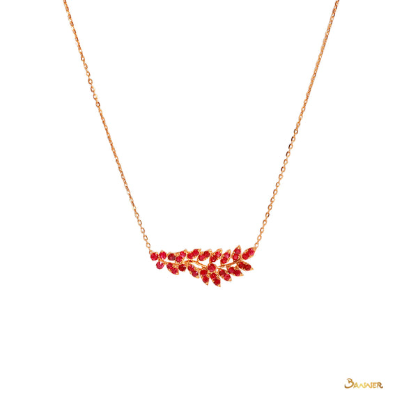 Ruby Thit-Khet Necklace