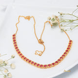 Ruby Vintage Necklace