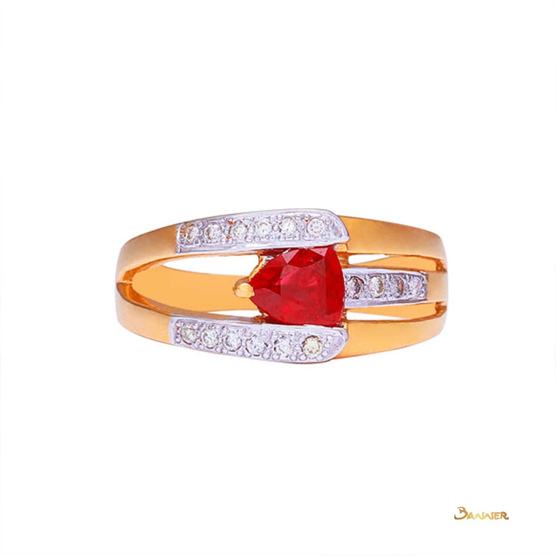 Ruby and Diamond Ring