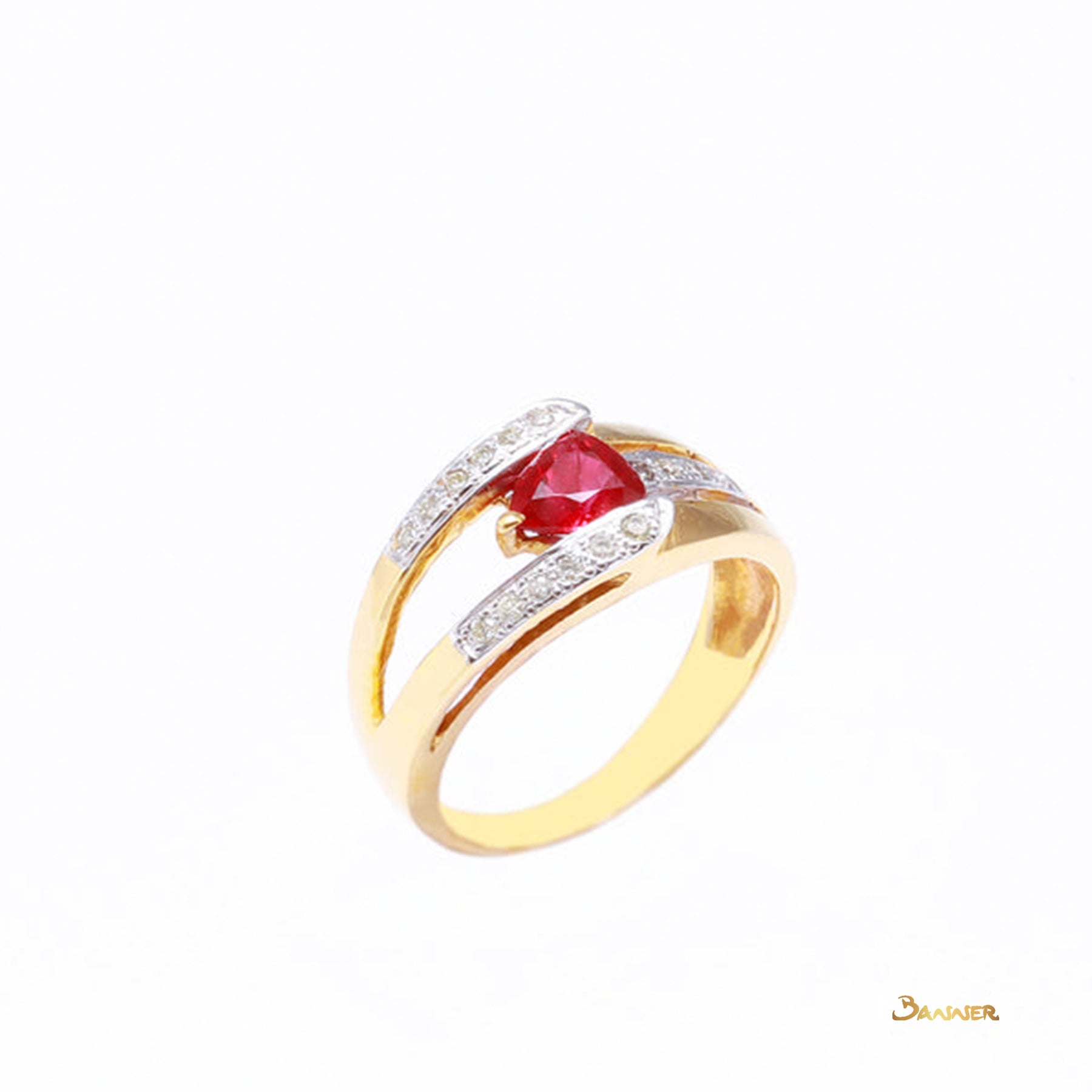 Ruby and Diamond Ring