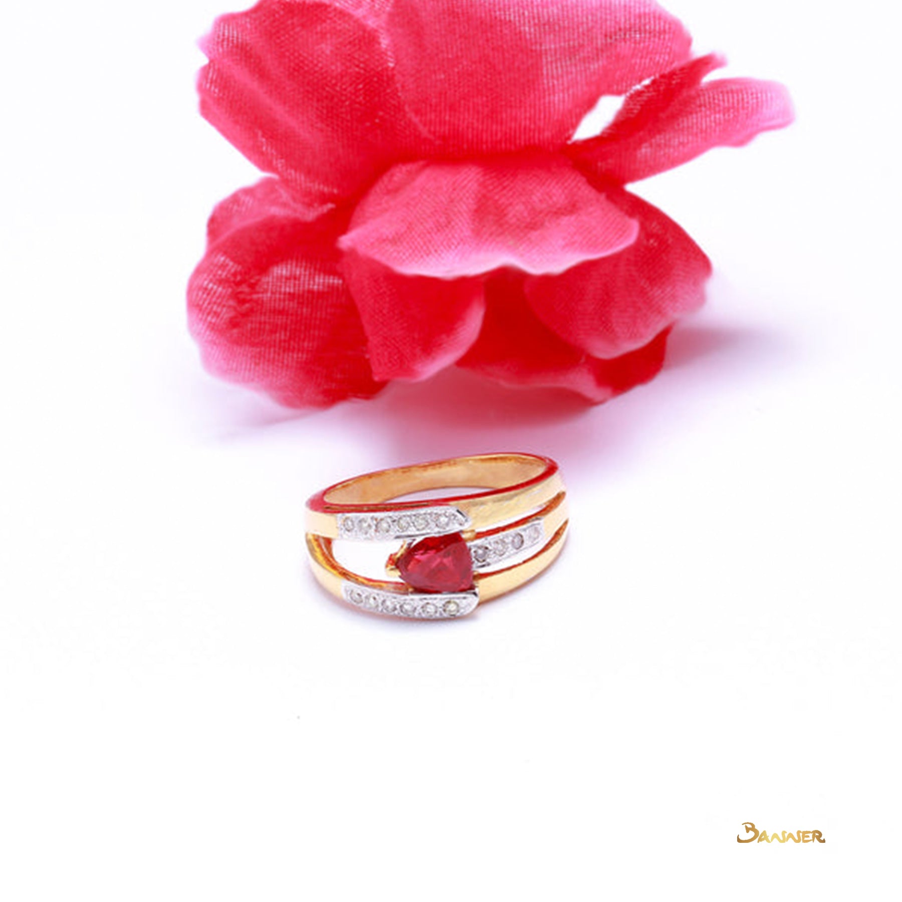 Ruby and Diamond Ring