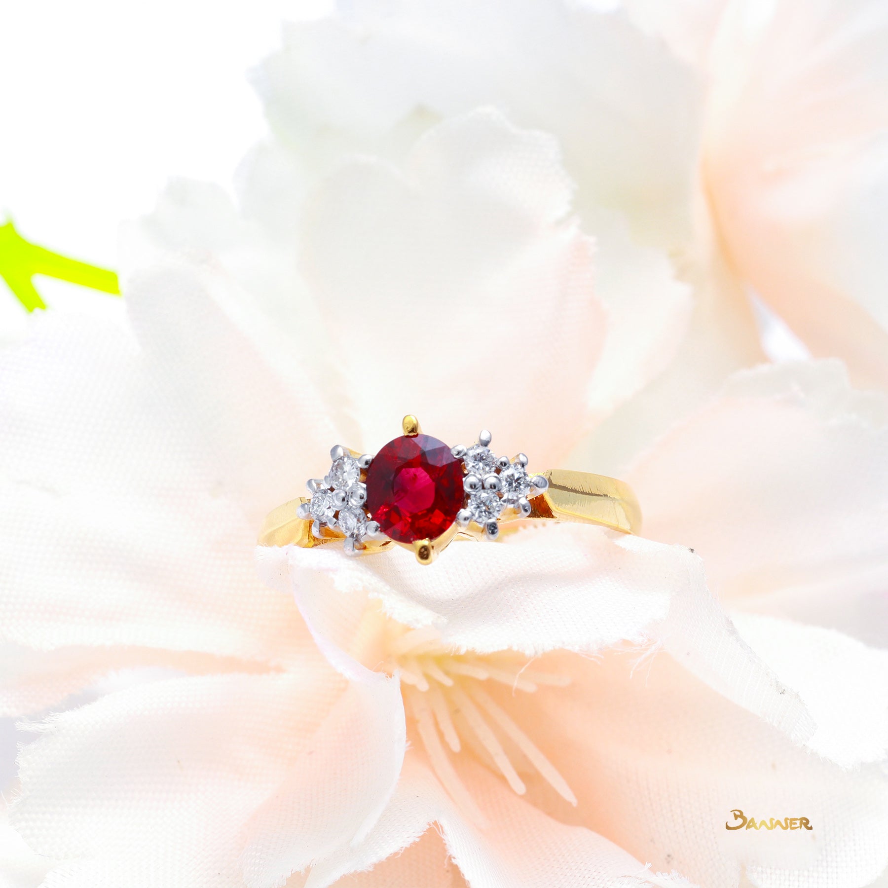 Ruby and Diamond Ring