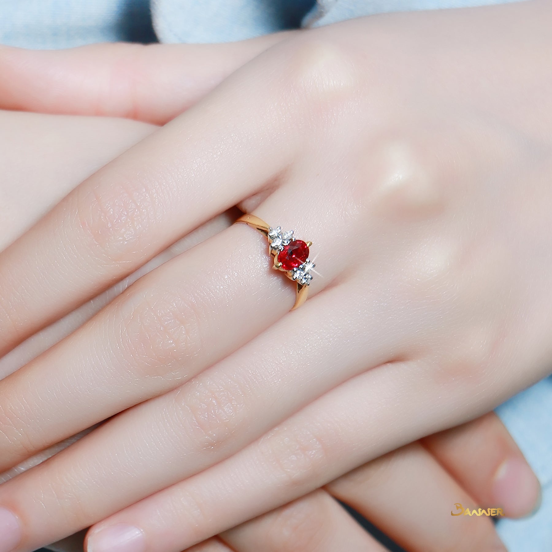 Ruby and Diamond Ring