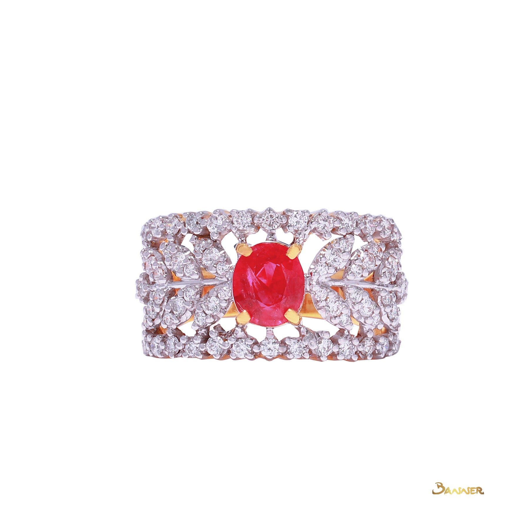 Ruby and Diamond Ring