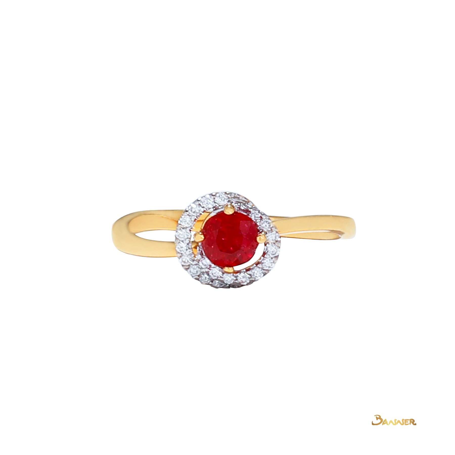 Ruby and Diamond Ring