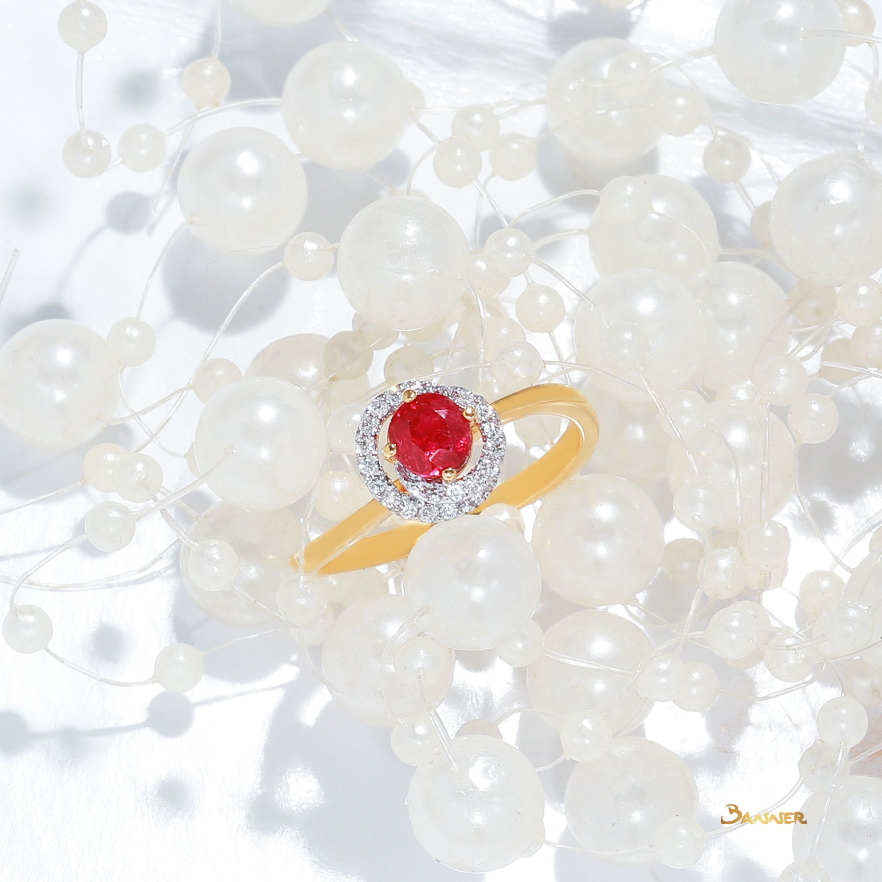 Ruby and Diamond Ring