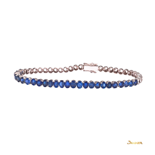 Sapphire Half Tennis Bracelet