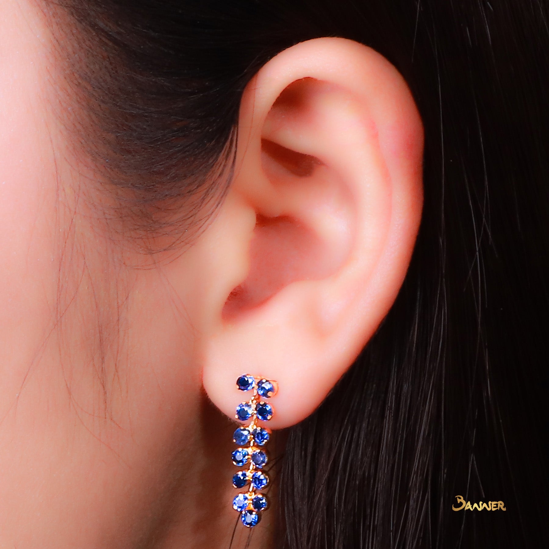 Sapphire Thazin-Khet Earrings