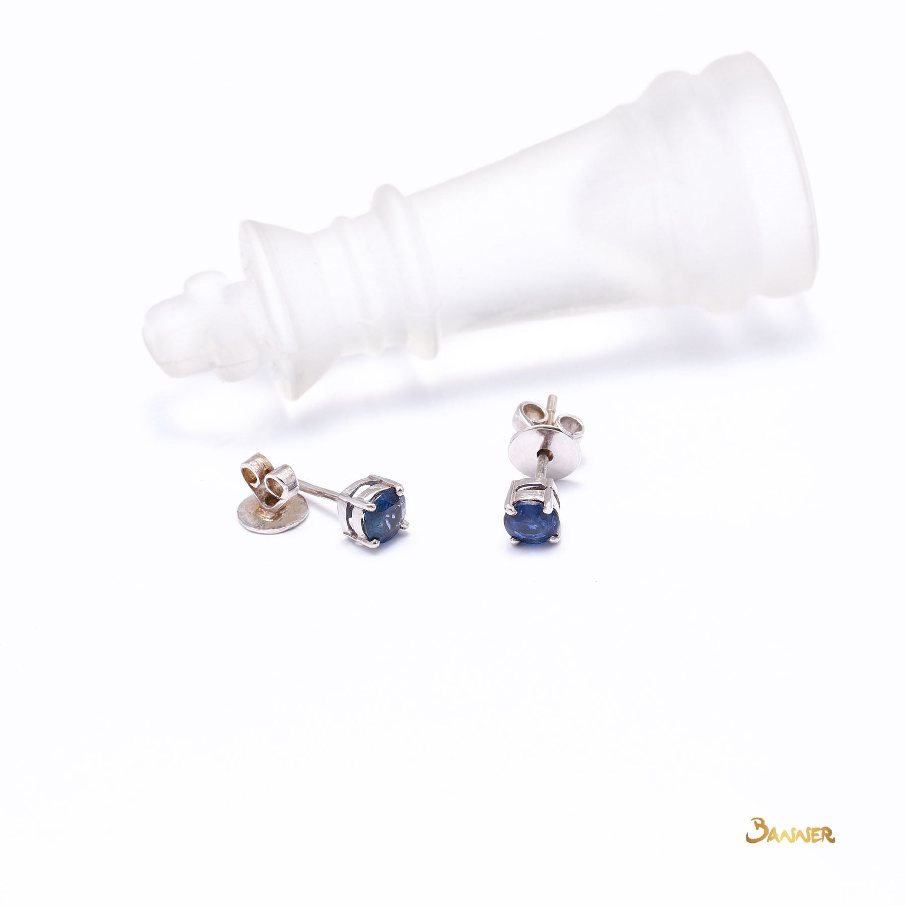 Sapphire Stud Earrings