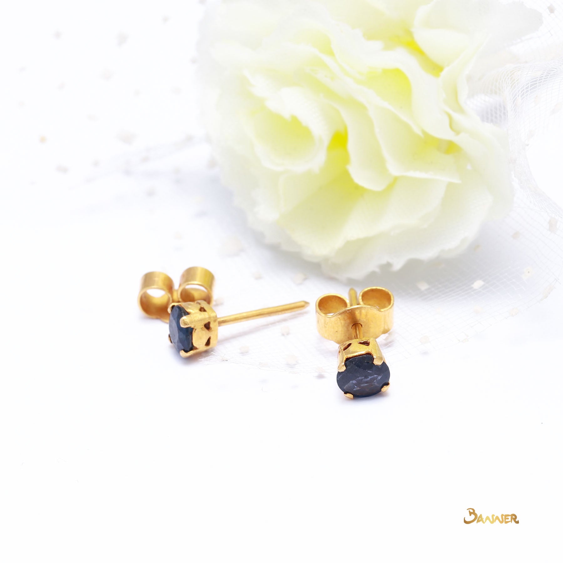 Sapphire Stud Earrings