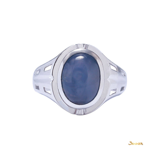 Star Sapphire Men's Ring