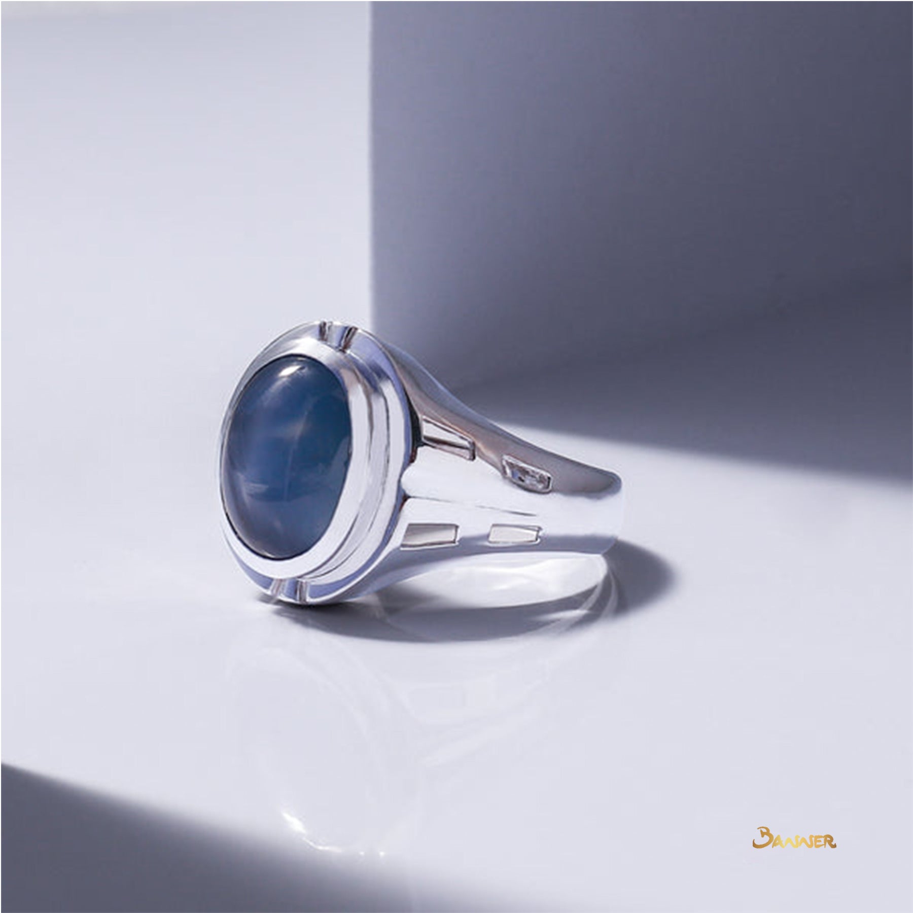 Star Sapphire Men's Ring