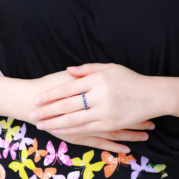 Sapphire Eternity Ring