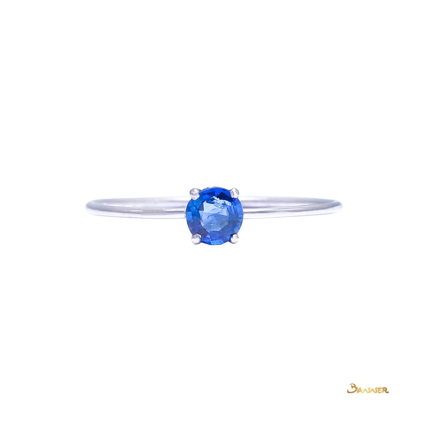 Sapphire Solitare Ring