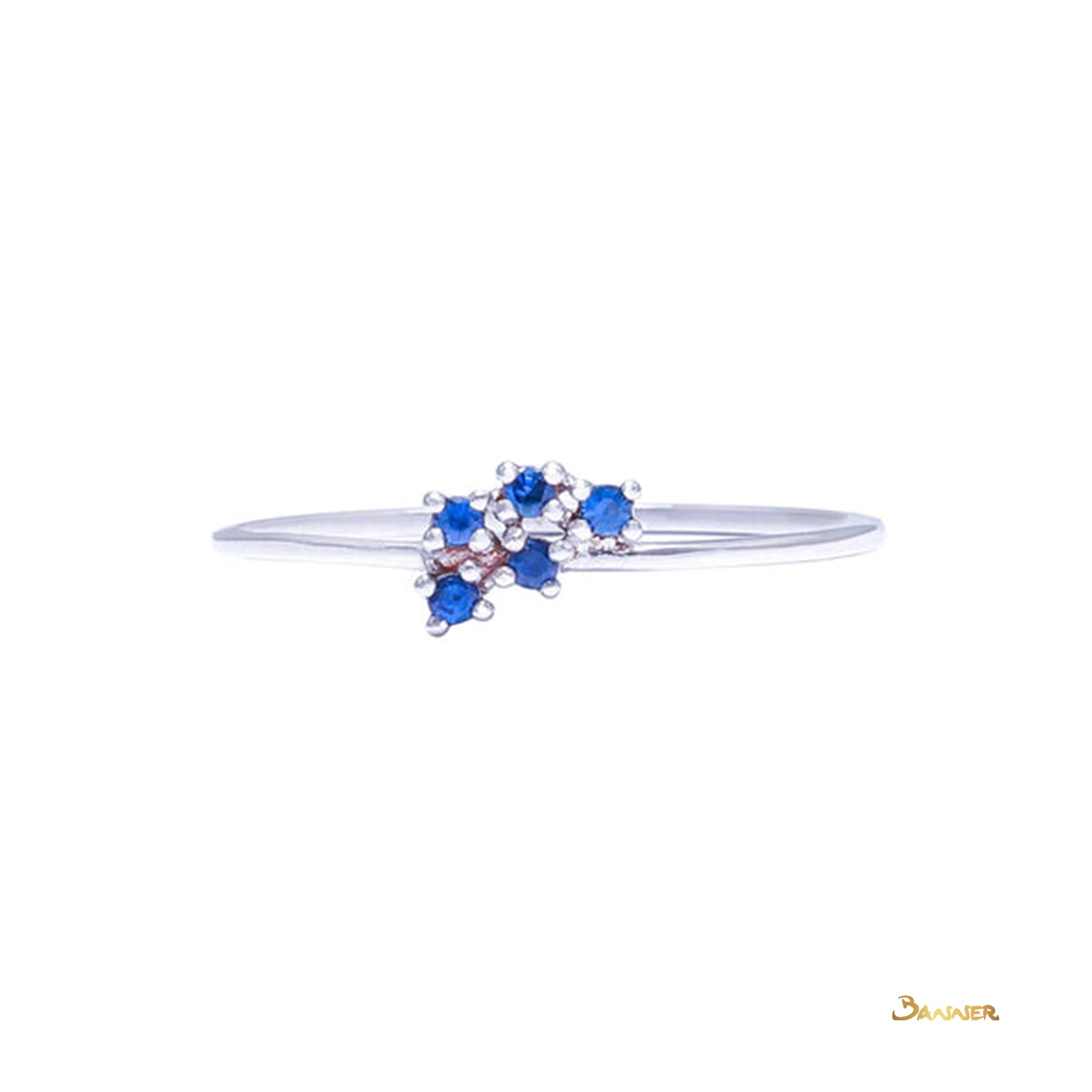 Sapphire Vine Ring