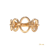 18k Yellow Gold Link Ring
