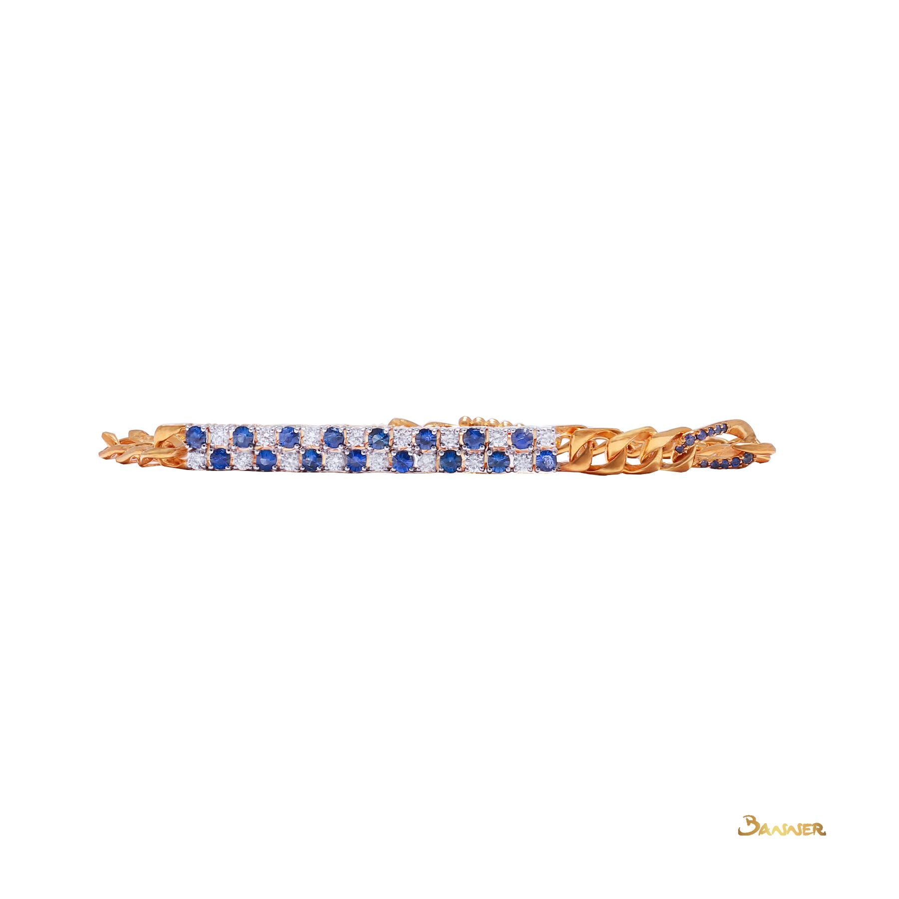 Sapphire and Diamond Bracelet