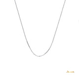 18k White Gold Necklace (16" )