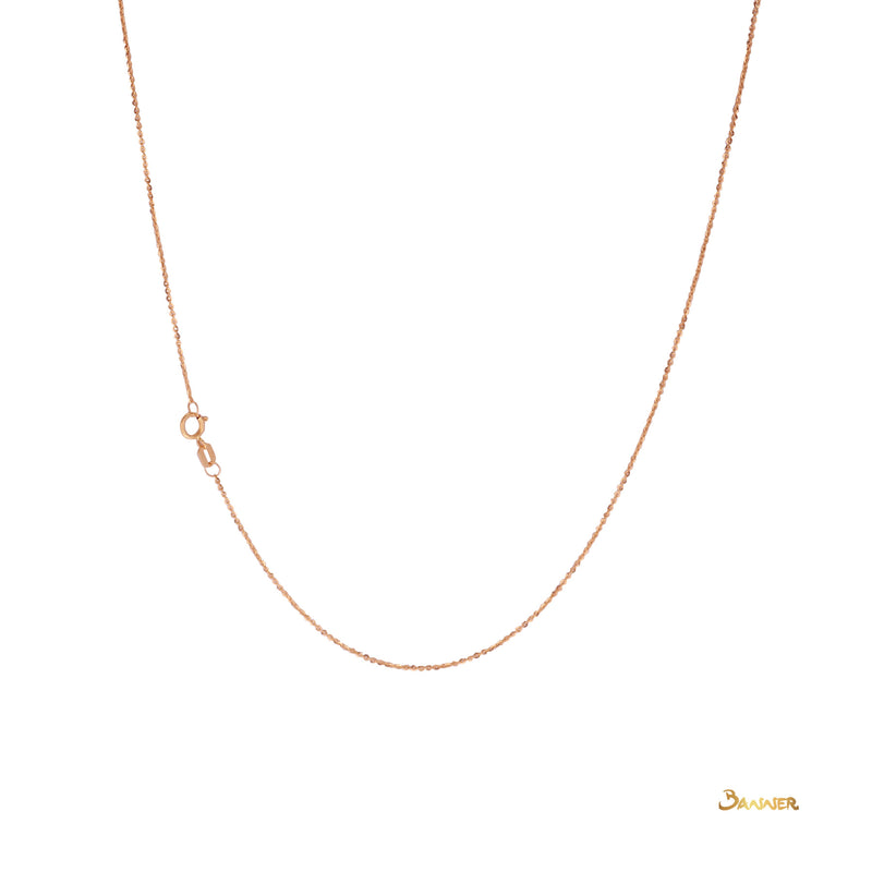 18k Yellow Gold Necklace ( 16" - 18" )