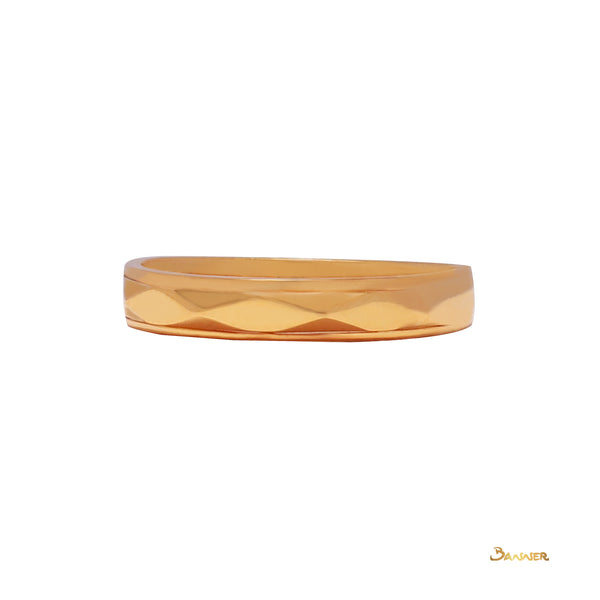 18k Yellow Gold Cicle Ring