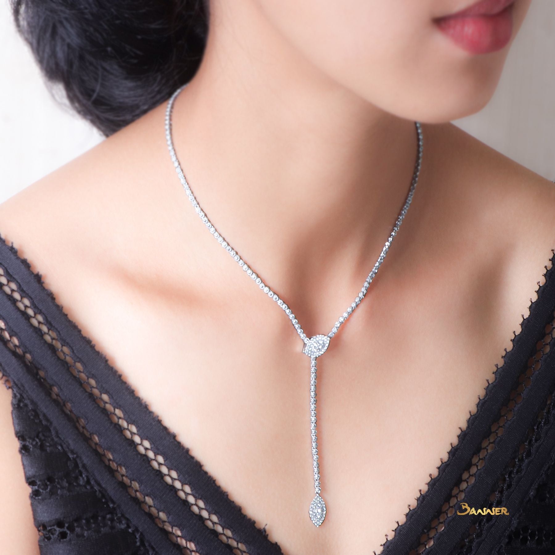 Diamond Myat Lone Tennis Necklace (1.46 ct. t.w.)