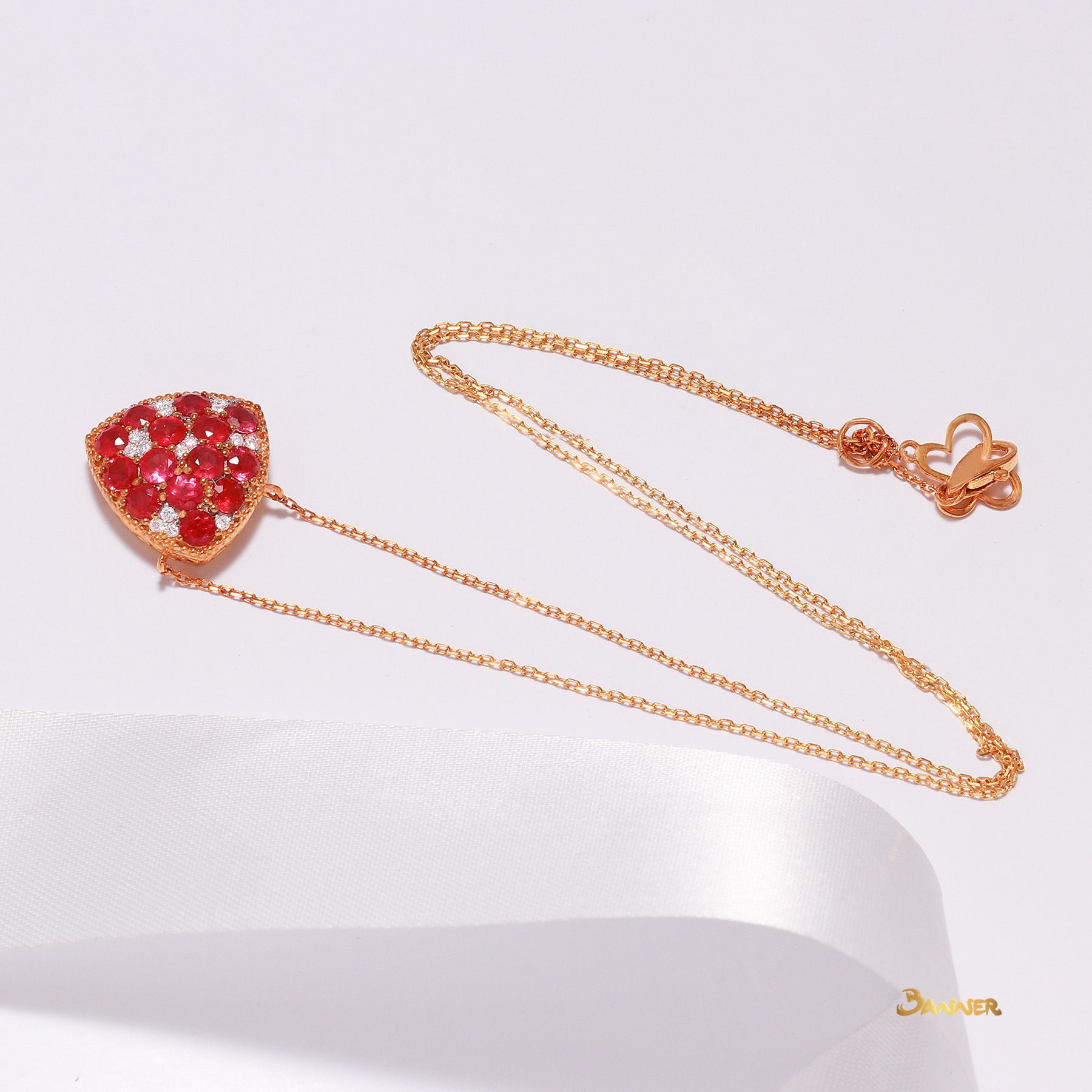 Ruby and Diamond Necklace