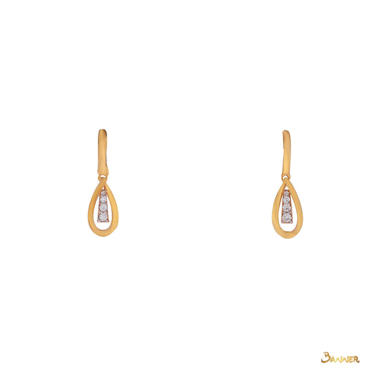Diamond Dangle Earrings (0.18 cts. t.w.)