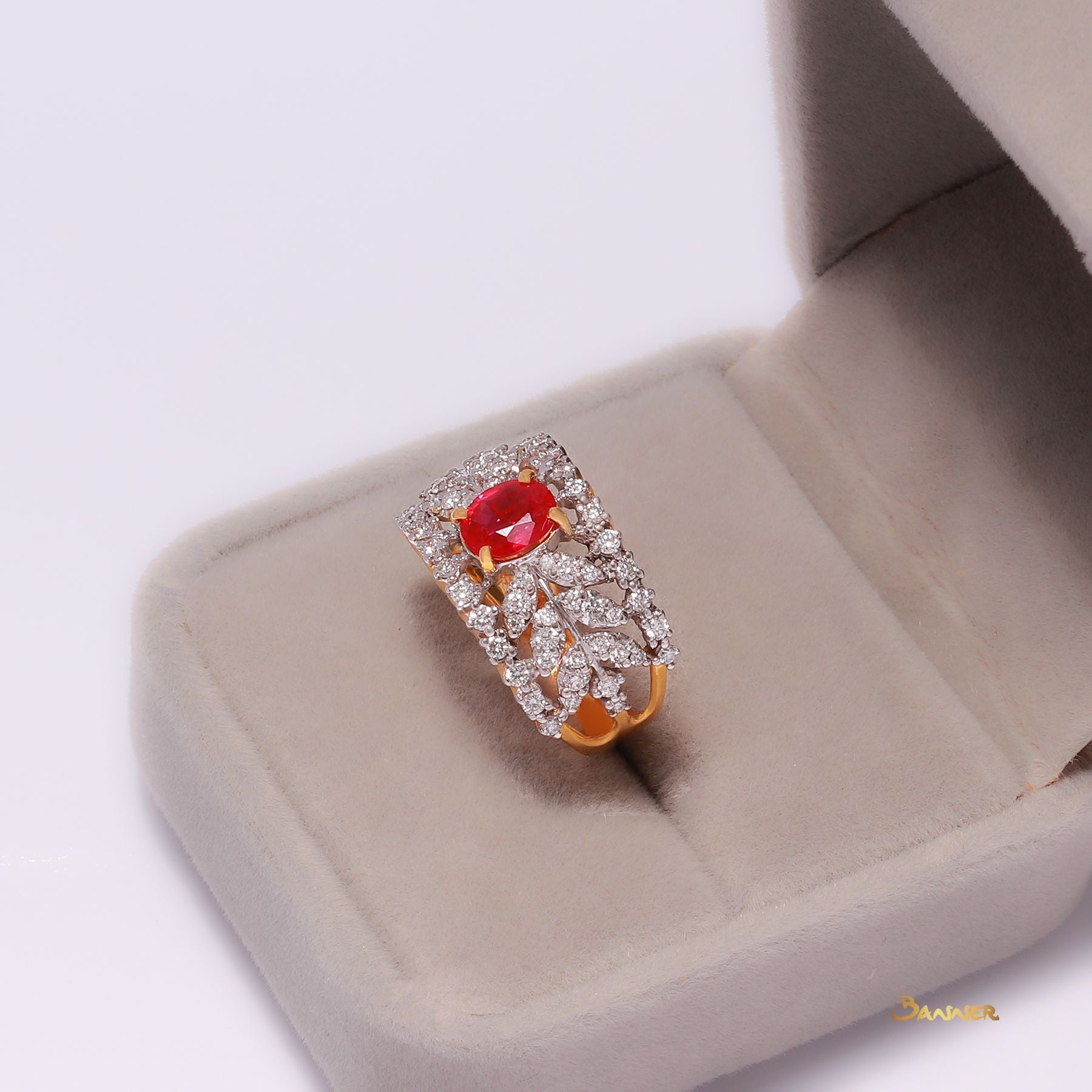 Ruby and Diamond Ring