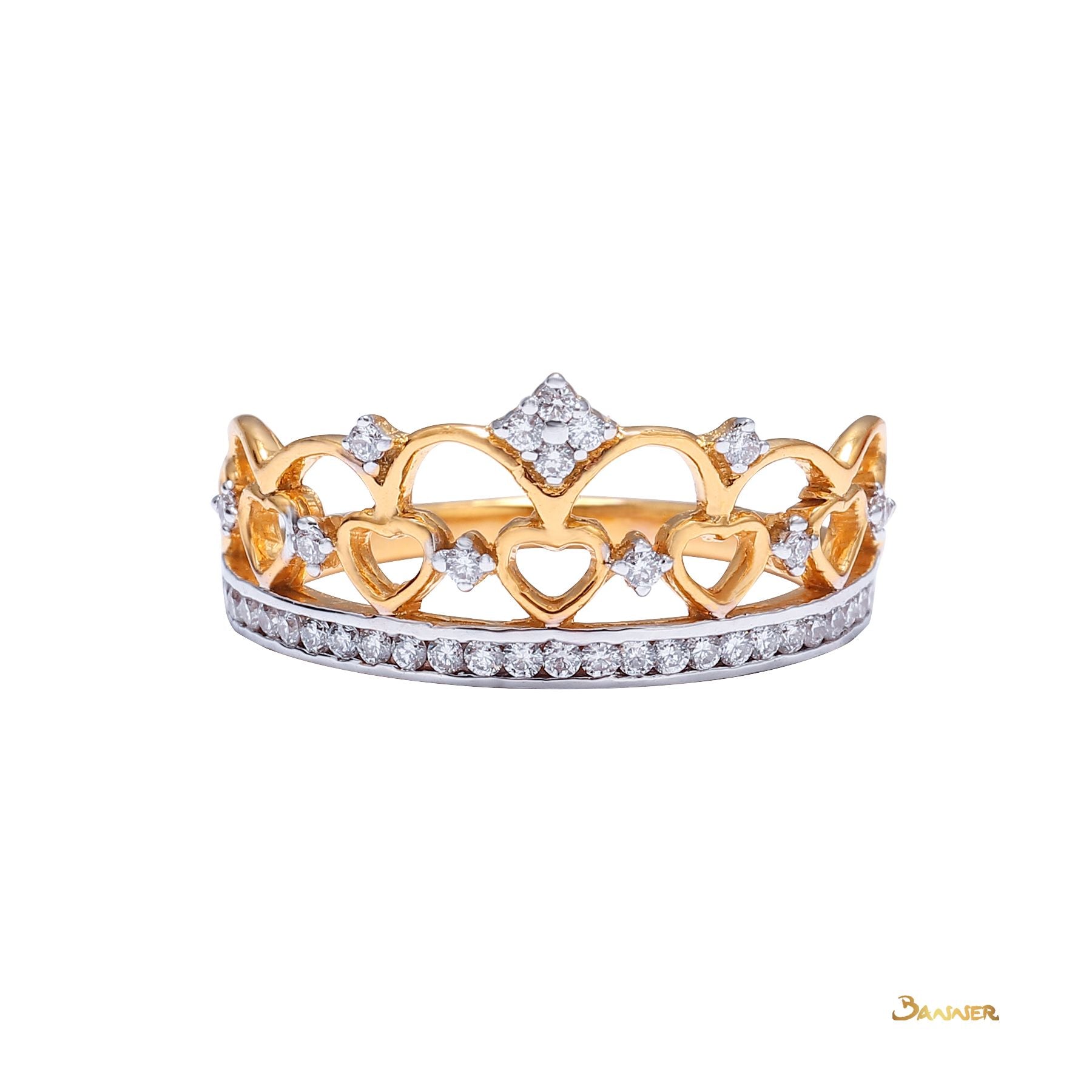 Diamond Crown Ring