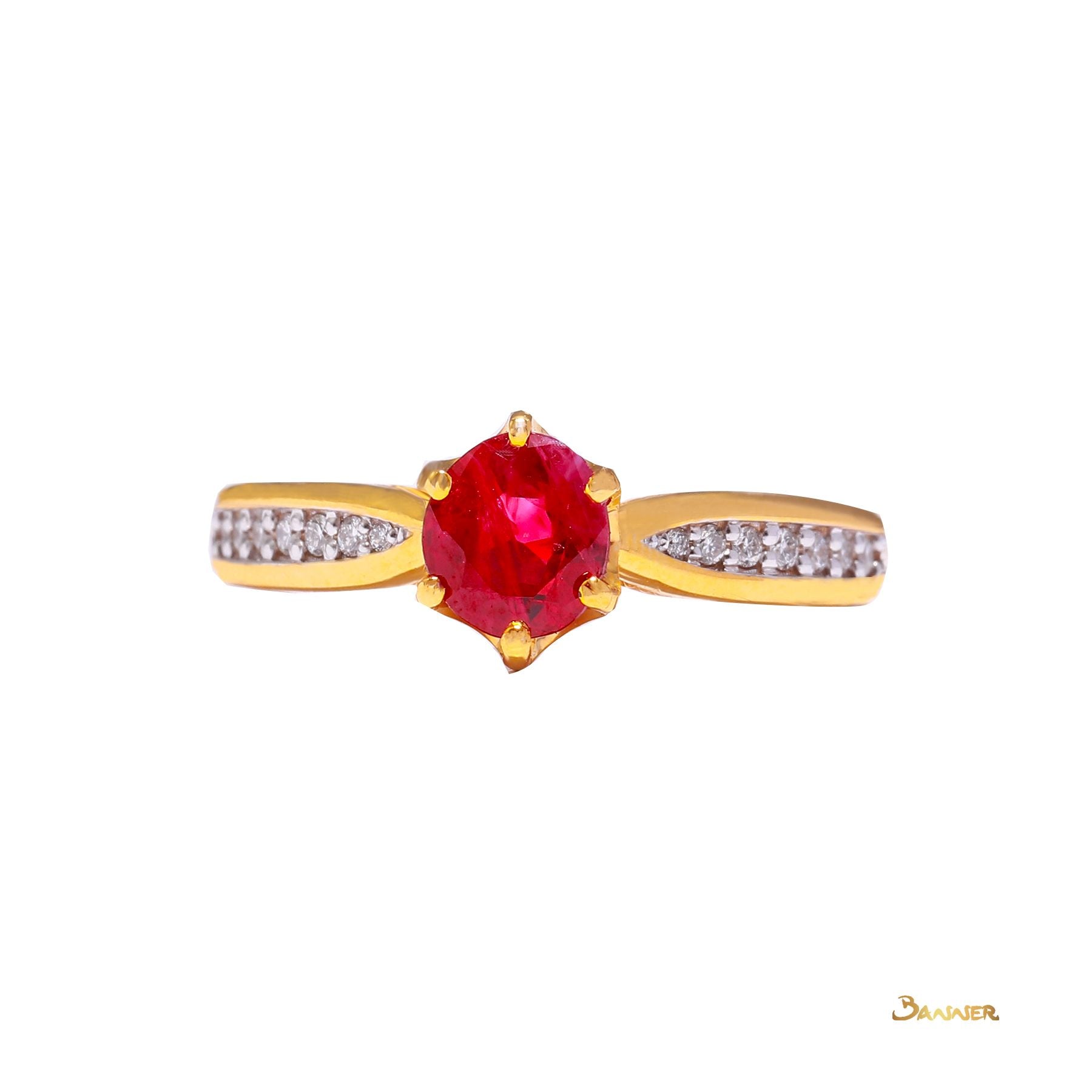 Ruby and Diamond Ring